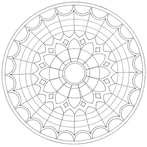 Coloriage 74 Mandala