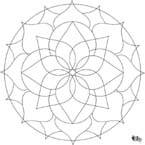 Coloriage Mandala 17