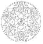 Coloriage Mandala 20