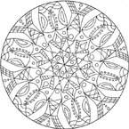 Coloriage Mandala 25