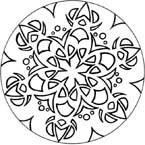 Coloriage Mandala 26
