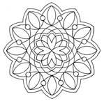 Coloriage Mandala 27