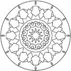 Coloriage Mandala 29
