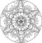 Coloriage Mandala 30