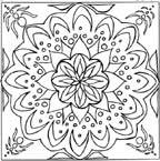 Coloriage Mandala 31