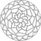 Coloriage Mandala 34