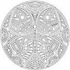 Coloriage Mandala 40