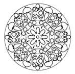 Coloriage Mandala 47