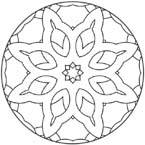 Coloriage Mandala 51