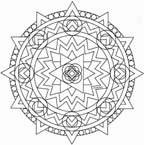 Coloriage Mandala 52