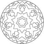 Coloriage Mandala 53