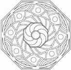 Coloriage Mandala 55