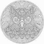 Coloriage Mandala 60