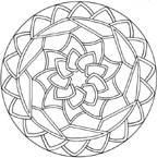 Coloriage Mandala 62