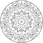 Coloriage Mandala 64