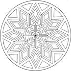 Coloriage Mandala 65