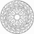 Coloriage Mandala 66