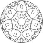 Coloriage Mandala 72