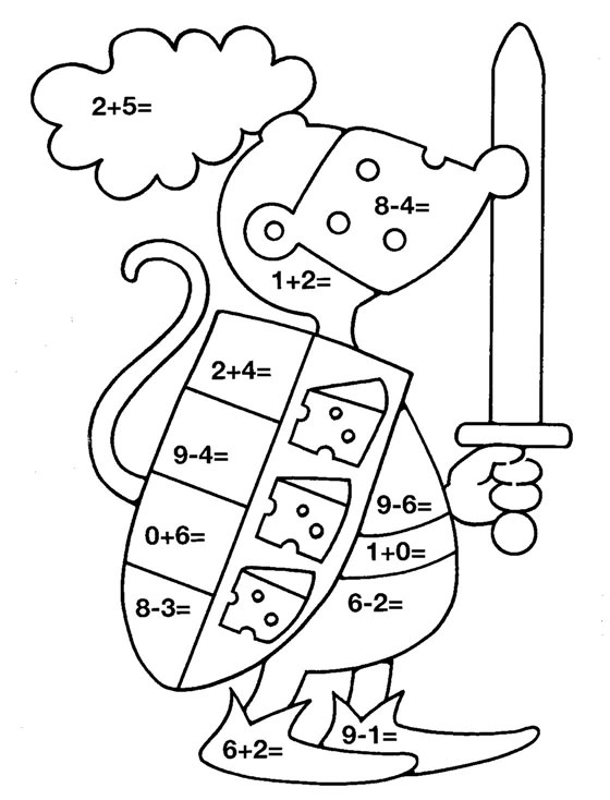 Coloriage 2 Mathematiques