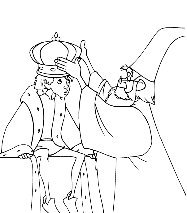 Coloriage 5 Merlin