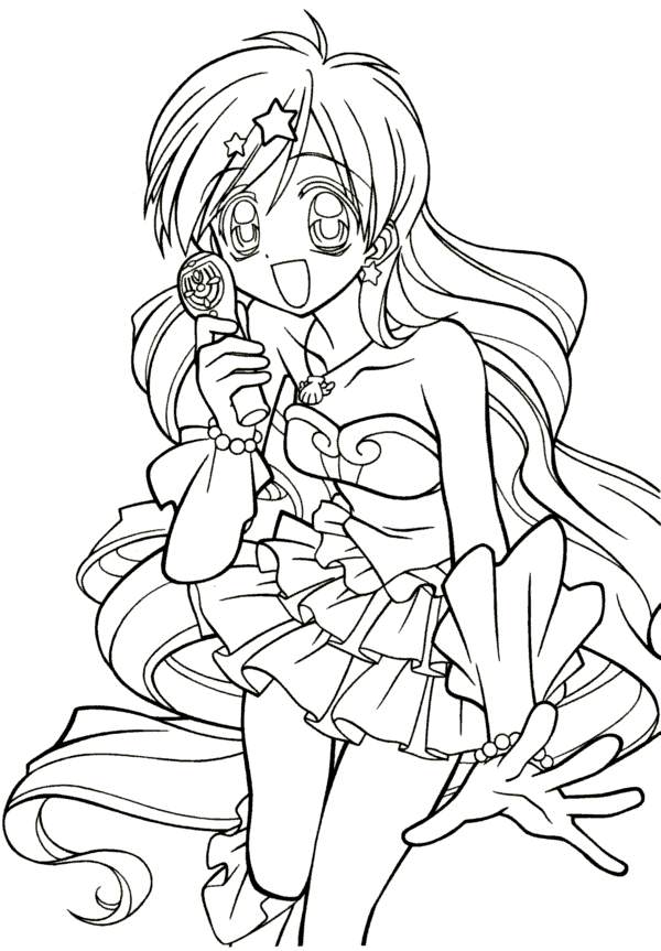 Coloriage 11 Mermaid melody