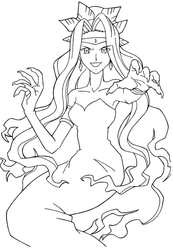 Coloriage 18 Mermaid melody