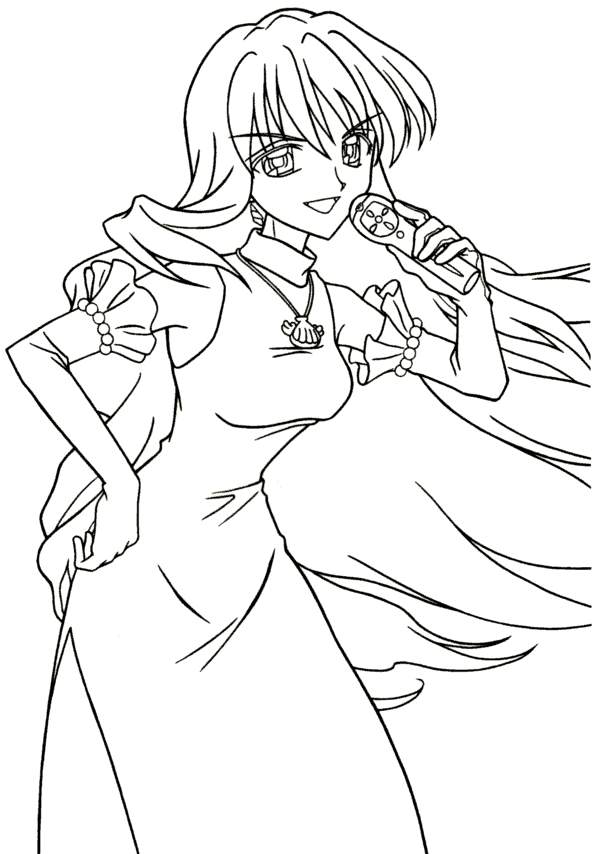 Coloriage 27 Mermaid melody