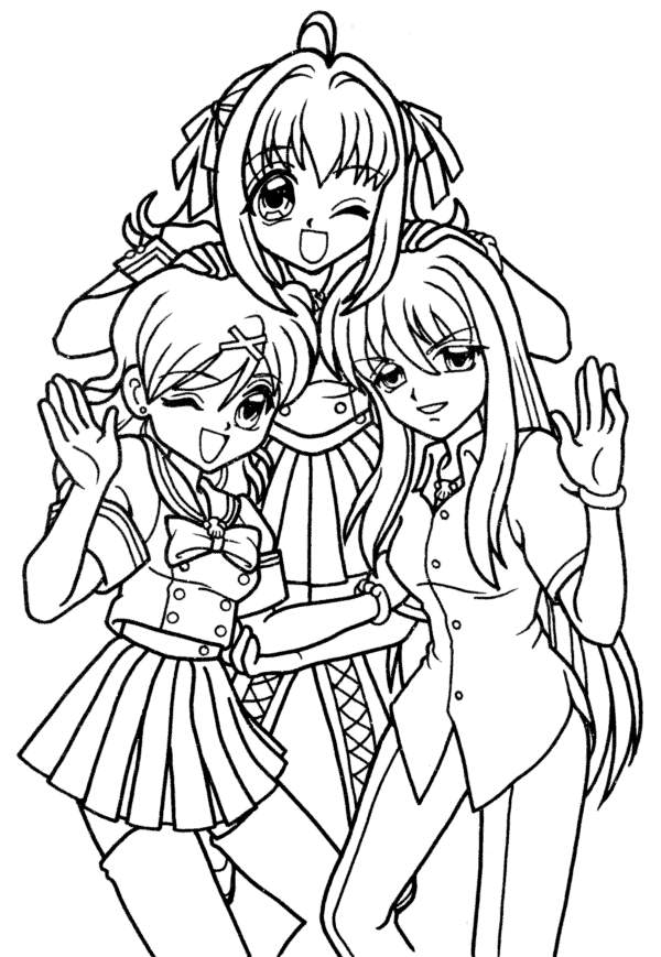 Coloriage 36 Mermaid melody