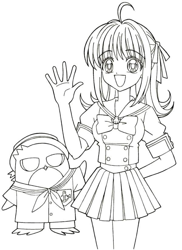 Coloriage 38 Mermaid melody