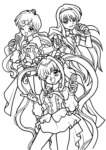 Coloriage Mermaid melody 17