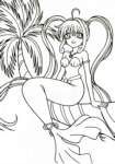 Coloriage Mermaid melody 33