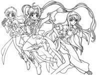 Coloriage Mermaid melody 37