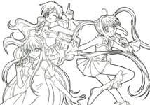 Coloriage Mermaid melody 42