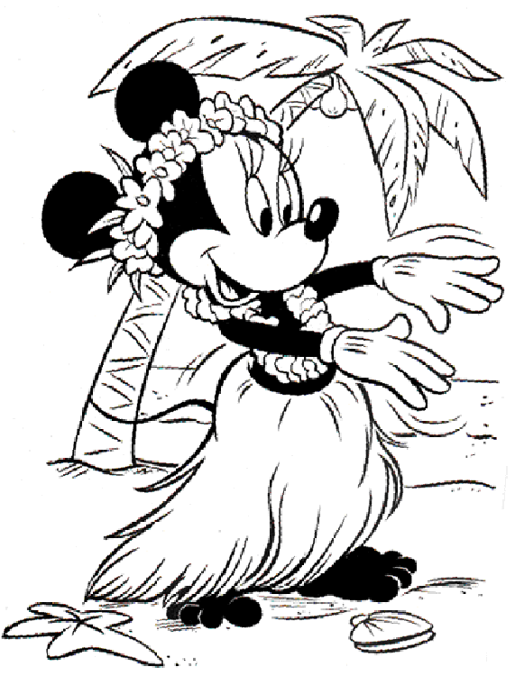 Coloriage 17 Mickey