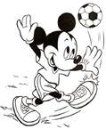 Coloriage Mickey 1