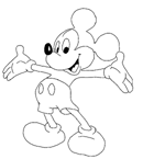 Coloriage Mickey 25