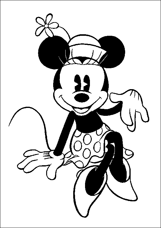 Coloriage 10 Minnie