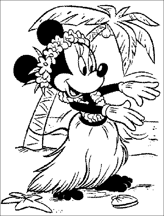 Coloriage 11 Minnie