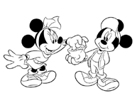 Coloriage Minnie 6