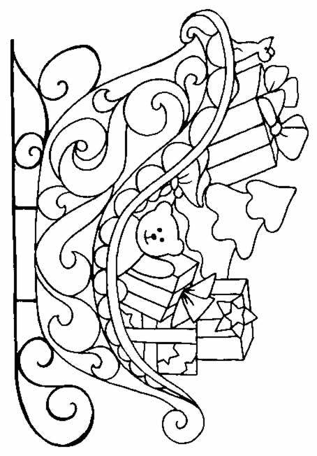 Coloriage 3 Mixte de noel