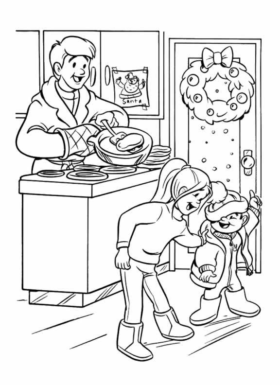 Coloriage 40 Mixte de noel
