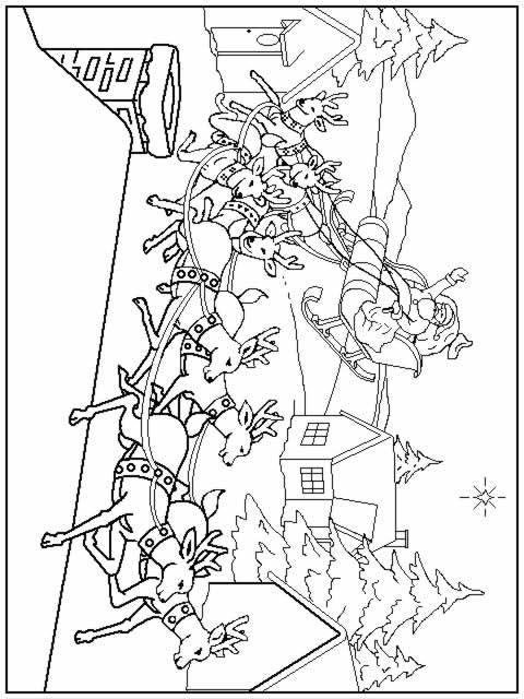 Coloriage 7 Mixte de noel