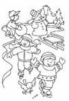 Coloriage Mixte de noel 34