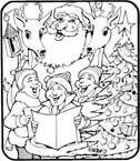 Coloriage Mixte de noel 39