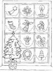 Coloriage Mixte de noel 41