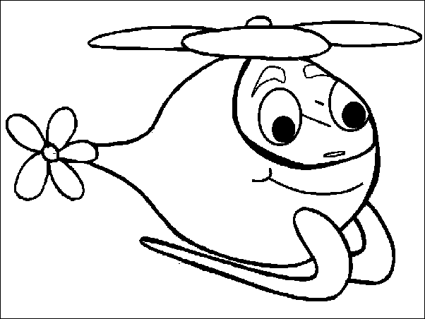 Coloriage 4 Moyens de transport