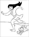 Coloriage Mulan 5