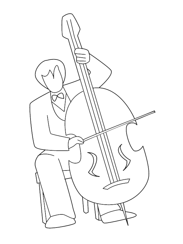 Coloriage 52 Musique