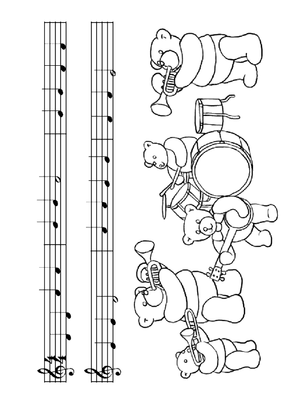 Coloriage 78 Musique