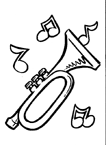 Coloriage Musique 22